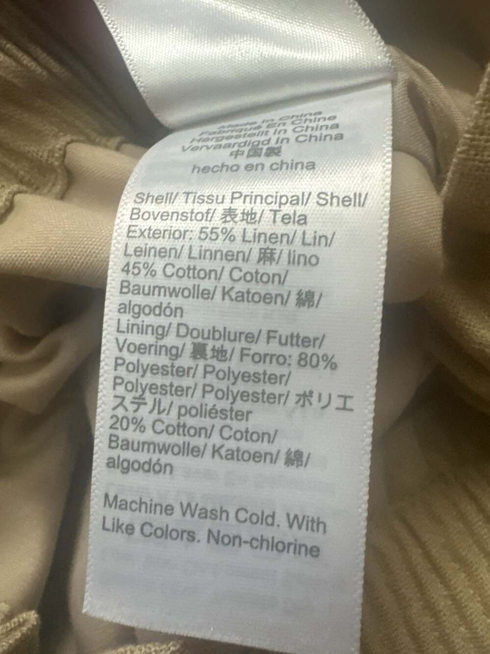 J.Crew Linen-Cotton Scalloped Hem Mini Skirt Size 2 - Picture 5 of 5